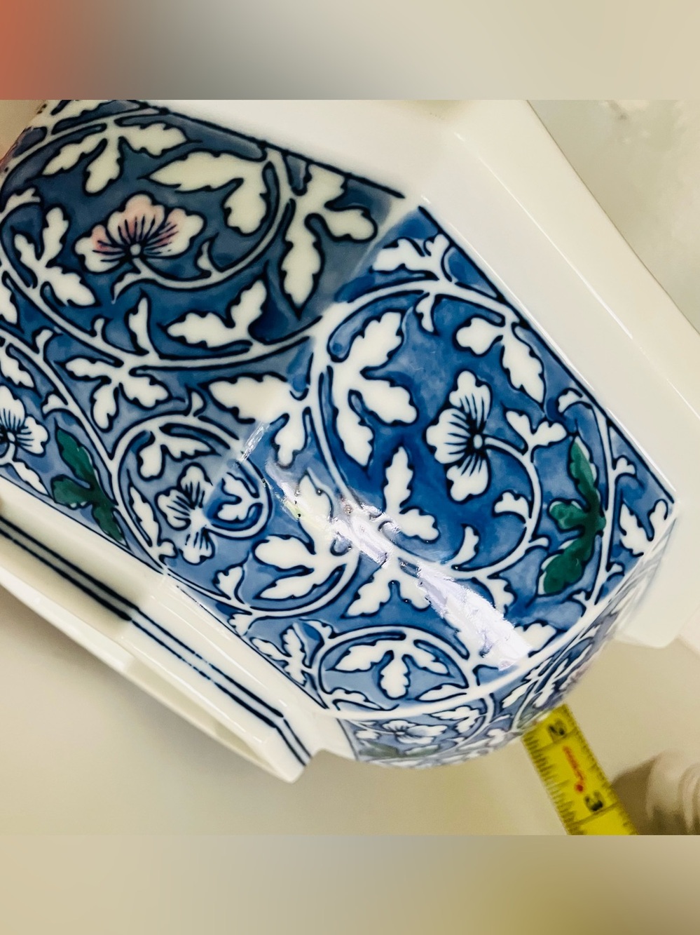 Beautiful Vintage Arita Imari Japanese Porcelain Serving Bowl, bought in Japan